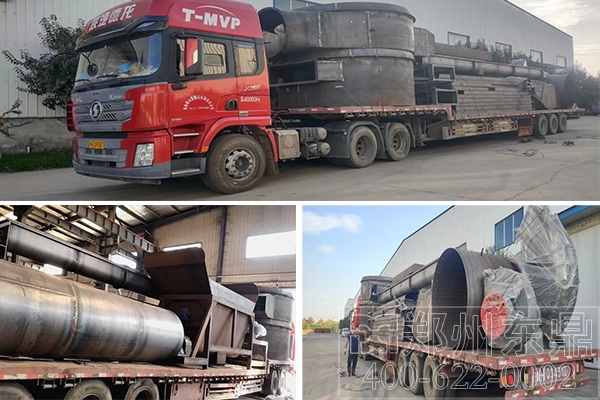 內蒙古煤泥烘干機裝車發貨1