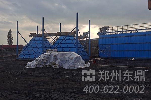 煤泥烘干機(jī)生產(chǎn)線現(xiàn)場實拍圖