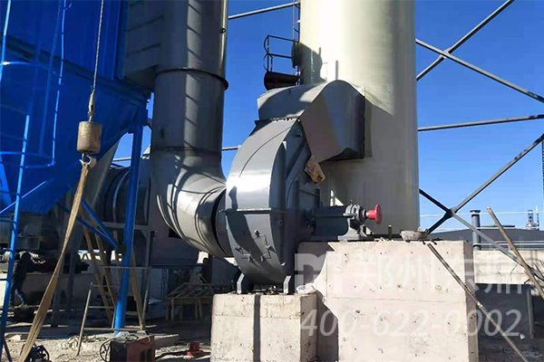 煤泥烘干機生產線安裝現場實拍